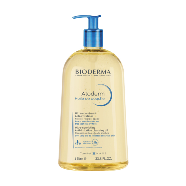 Bioderma - Huile de douche lavante 1L